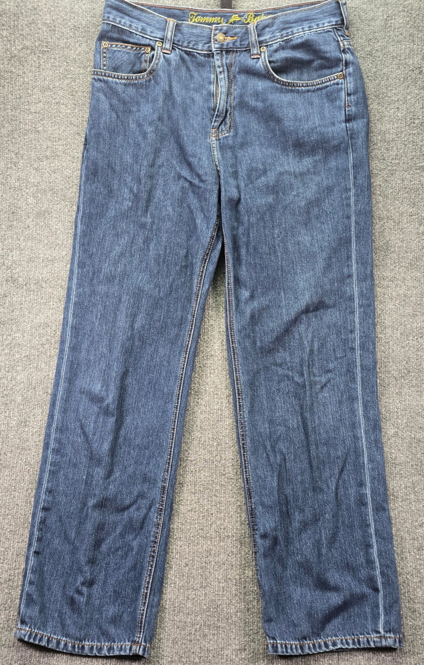 Tommy Bahama Jeans Mens 33x30 Blue Medium Wash Denim Straight Leg Classic Fit
